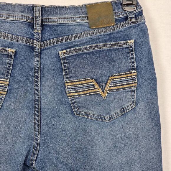 BKE Hudson Boys Straight Leg Jeans 16 Regular Blue Denim - Picture 5 of 10